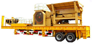 Mobile Jaw Crushing Plant